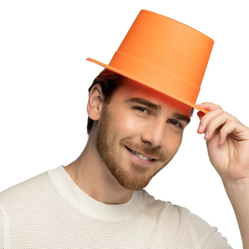 Neon-Hut, orange