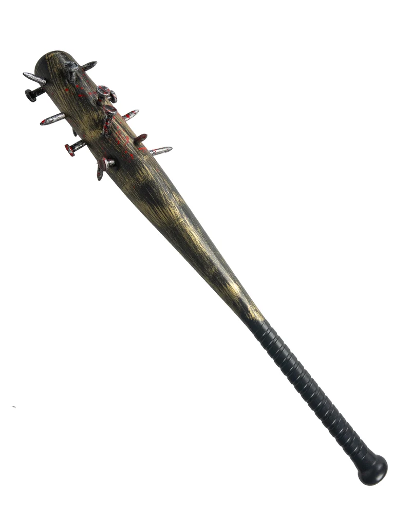 Blutiger Baseballschläger mit Nägeln 73cm