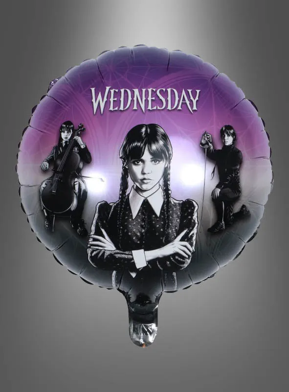 Wednesday runder Folienballon 43cm