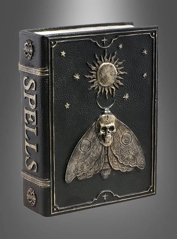 Zauberbuch Grimoire 20x15cm Deko
