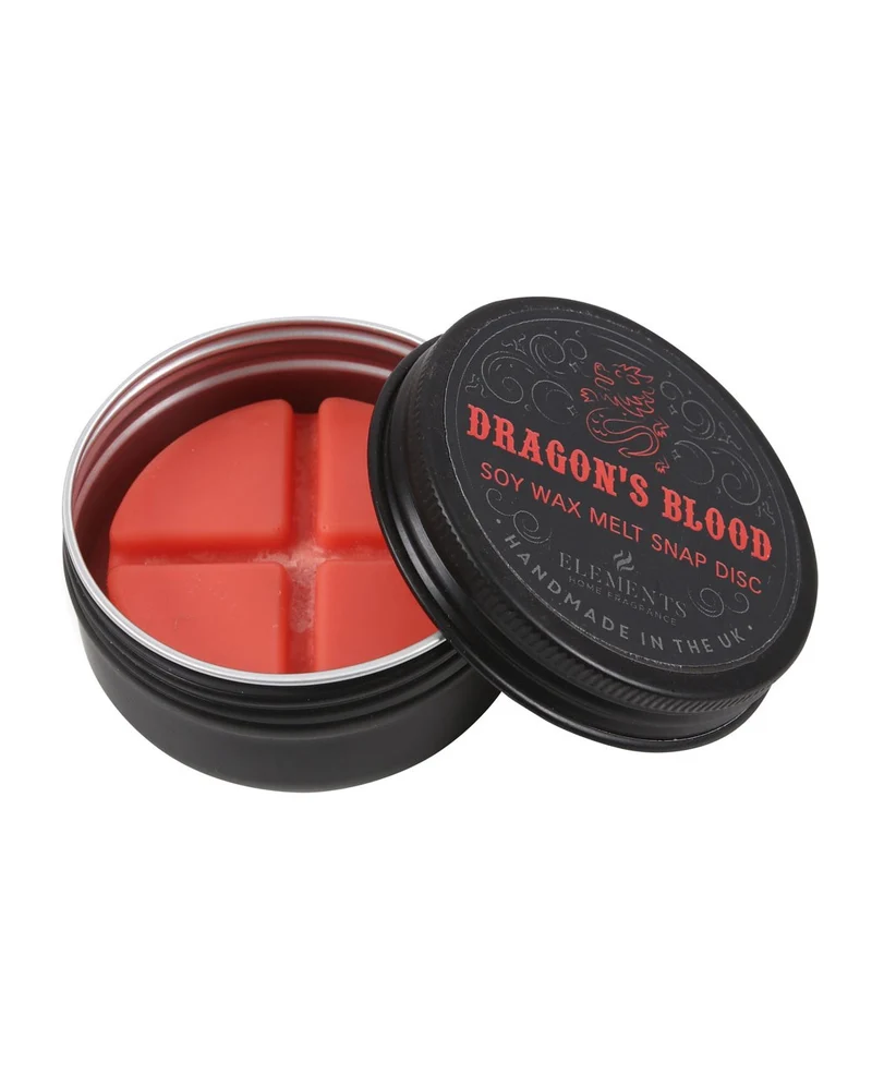 Dragon's Blood Soja Duftwachs Snap Disc