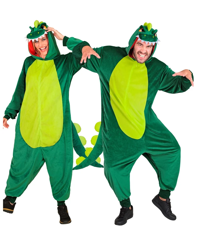 Dinosaurier Onesie Plüschkostüm