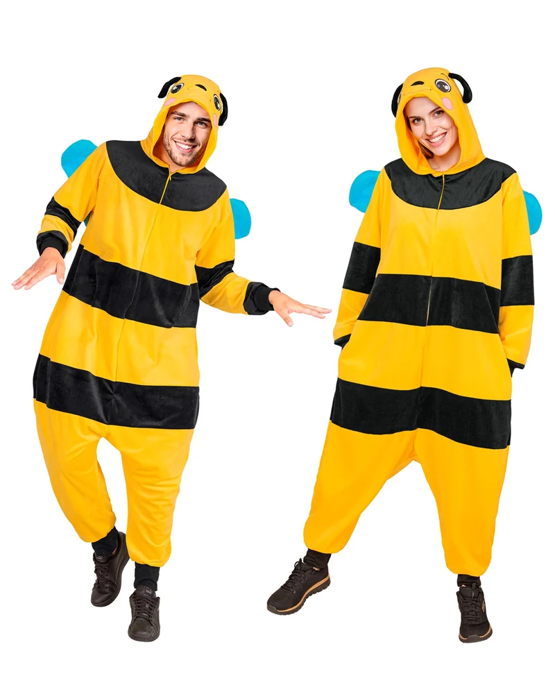 Biene Onesie Plüschkostüm