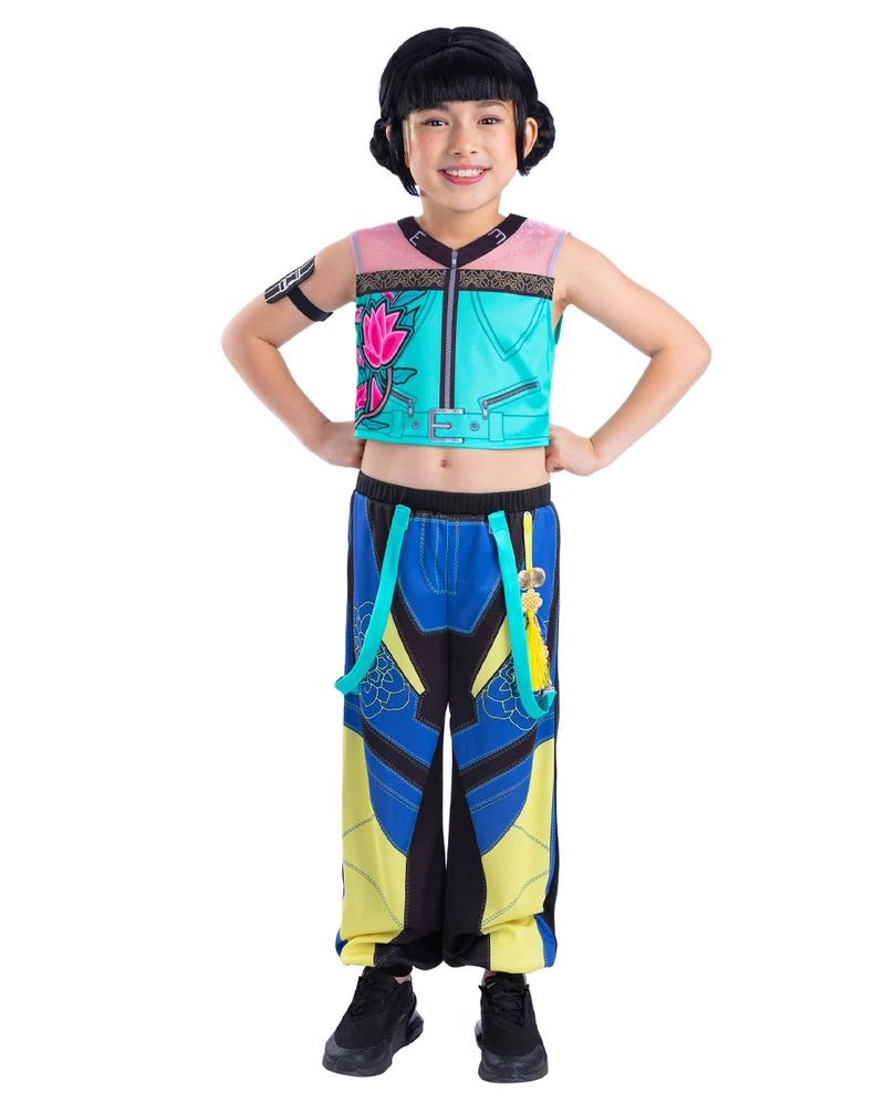 Zoey Kpop Demon Hunters Mädchenkostüm