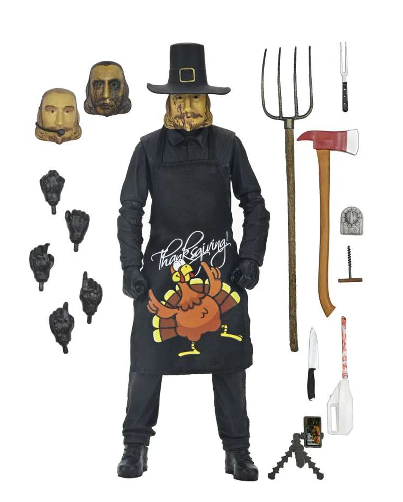 John Carver Thanksgiving No Leftovers Ultimate Actionfigur 18cm
