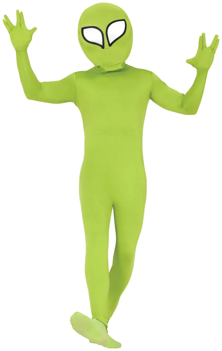 Alien-Kostüm, grün