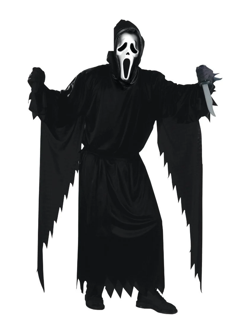 Halloween Kostüm Schwarz Herren Geist 3 Stück