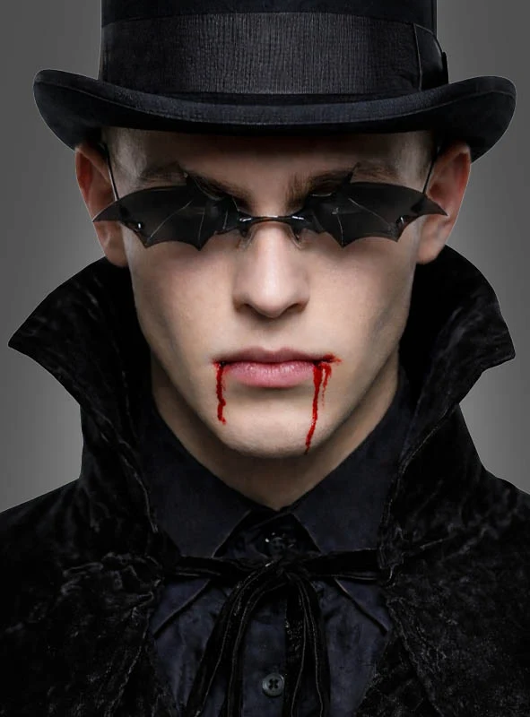 Fledermaus Brille für Vampire
