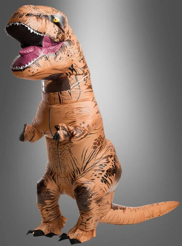 Tyrannosaurus Rex Kostüm Dinosaurier aufblasbar