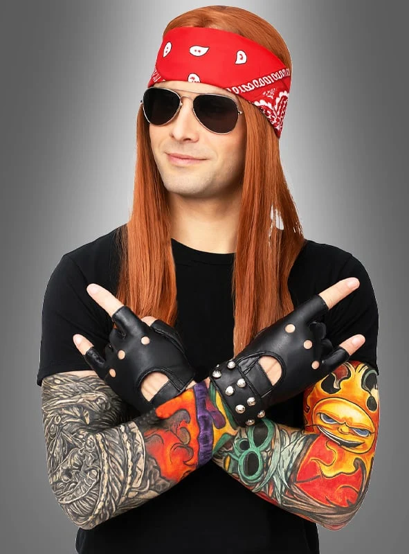 Rocker Kostüm Set 7-teilig