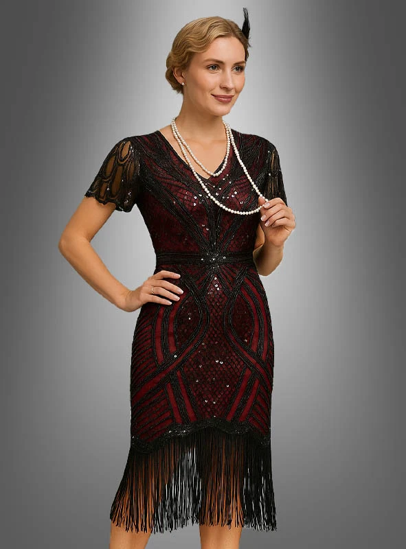Flapperkleid Agatha 20er Jahre Stil