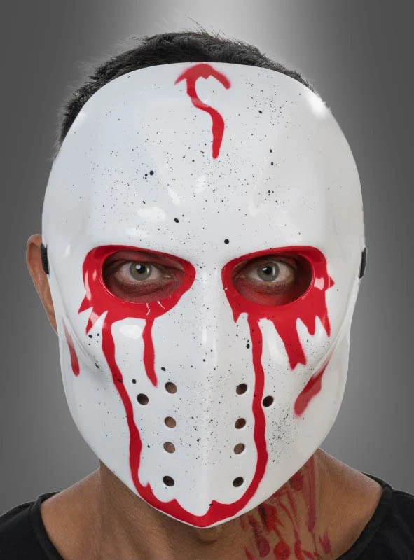 Blutige Hockey Maske Halloween