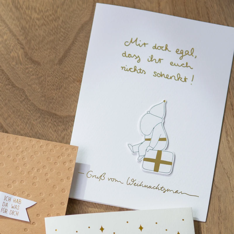 Räder Santa Karte Mir doch egal