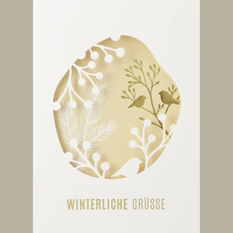Räder Winterzauber Karte Winterliche Grüße