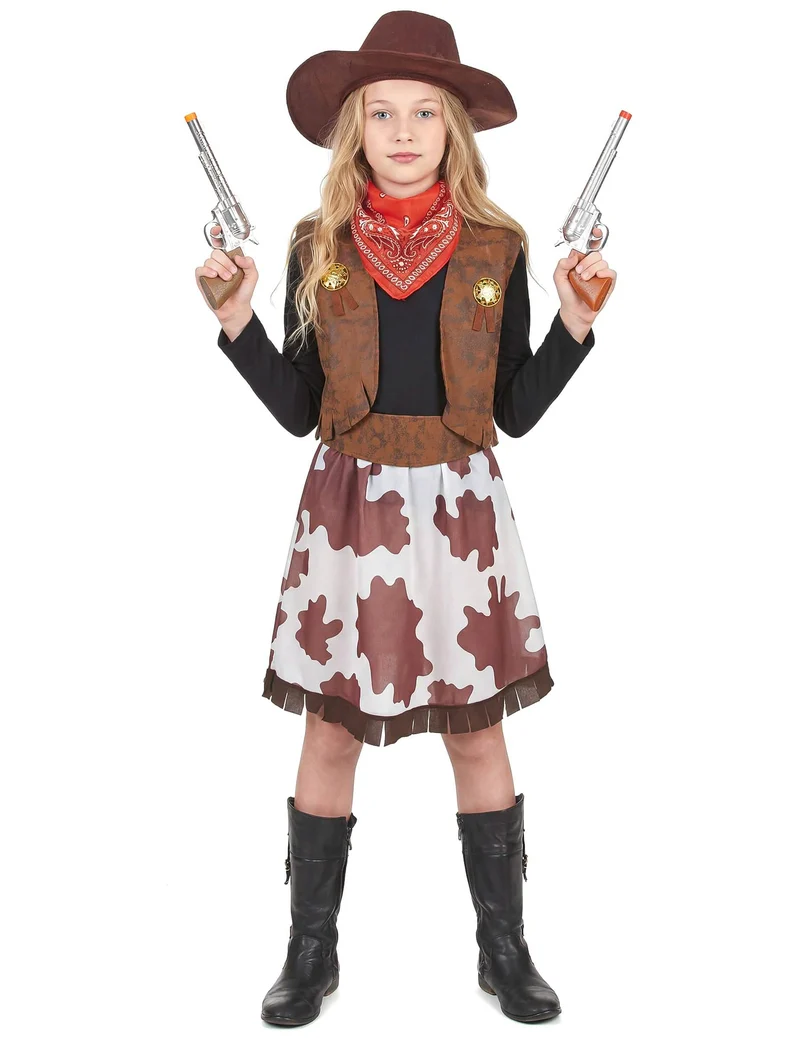 Cowgirl-Kostüm für Mädchen