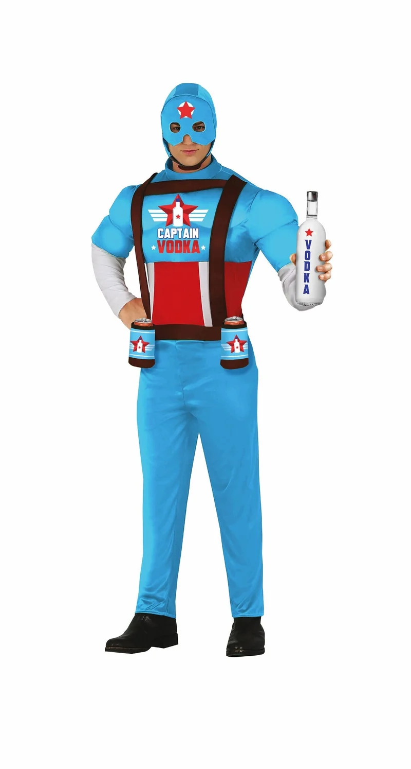 Captain Wodka Kostuum Heren