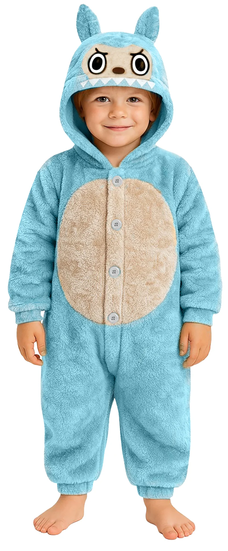 Labubu Pak - Onesie Kind – Blauw