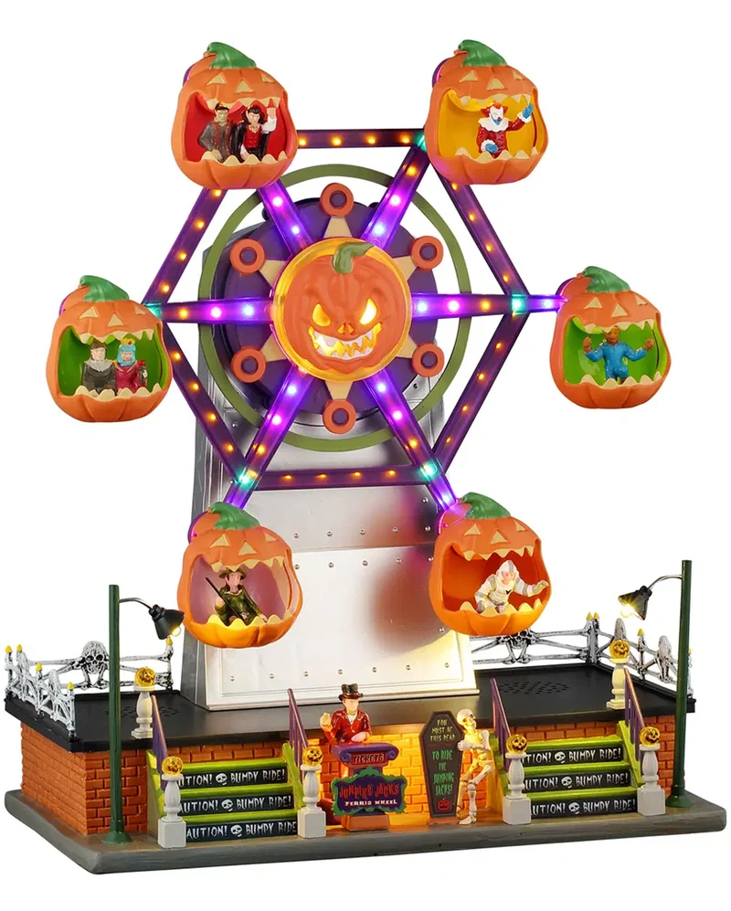 Lemax Spooky Town - Jumping Jacks Ferris Wheel