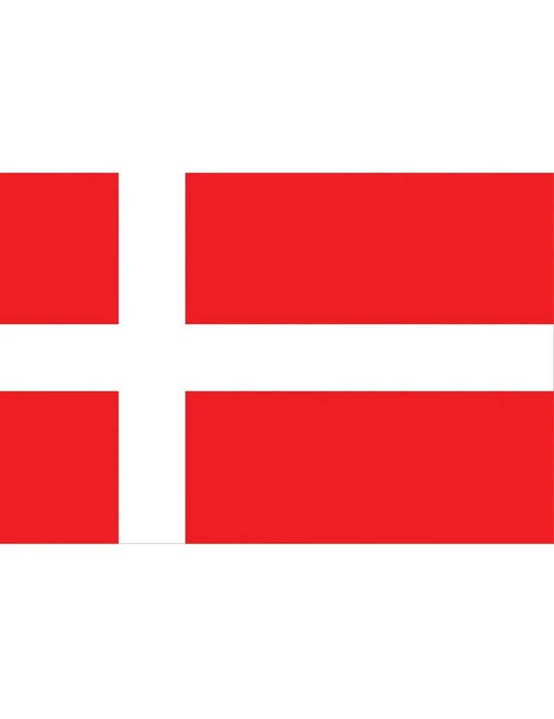 Dänische Flagge Fanartikel rot-weiss 90x150cm