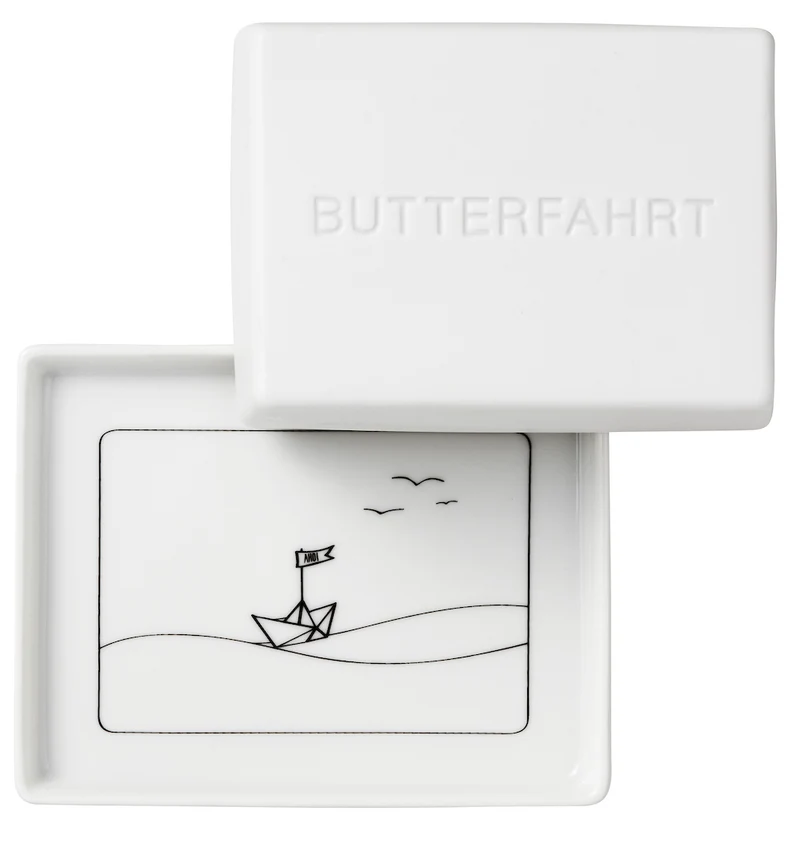 Räder Butterdose Butterfahrt