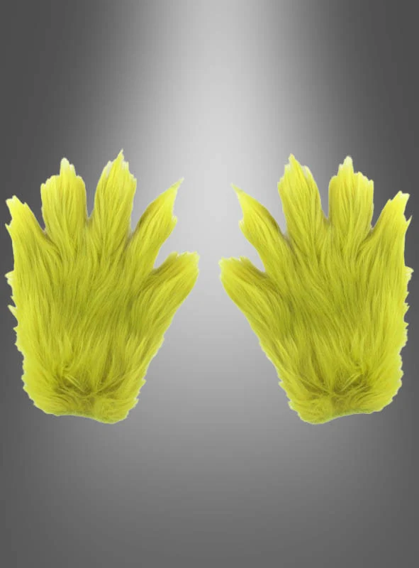 Der Grinch grüne Handschuhe