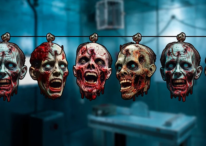 Halloween-Girlande „Zombie“