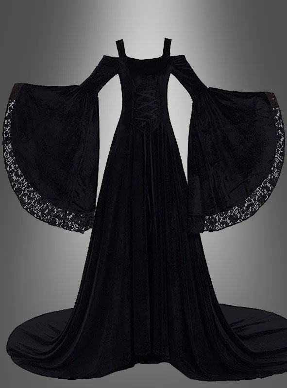 Wandelbares Mittelalter Kleid Gesine schwarz