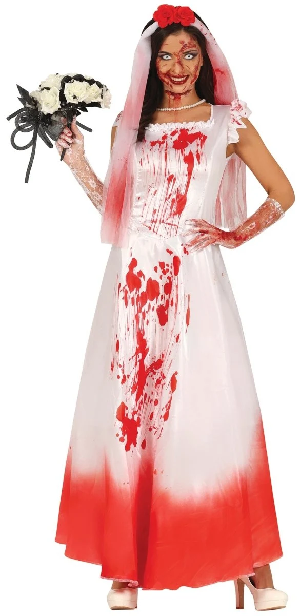 Halloween-Kleid für Damen, Braut