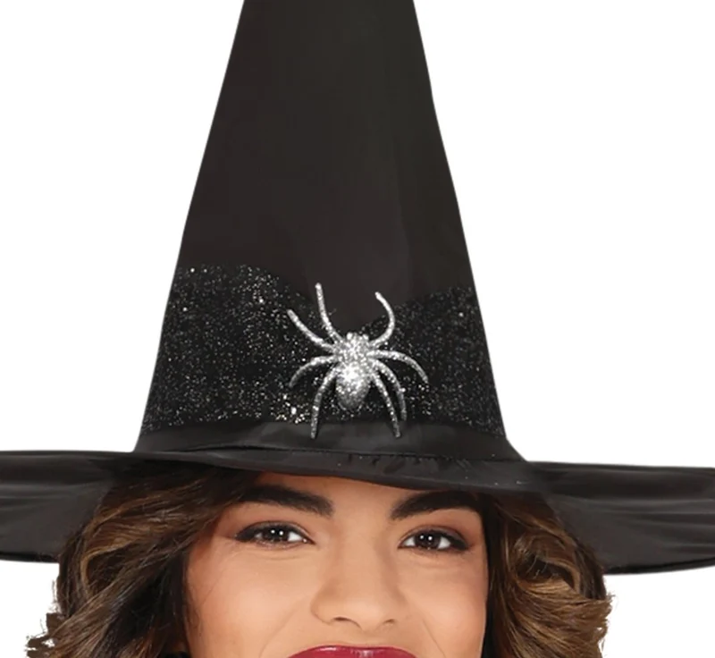 Hexenkleid, schwarz, Damen, kurz