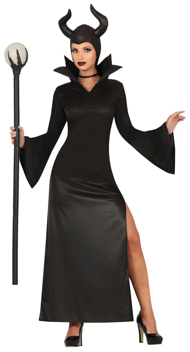 Schwarzes Kleid „Böse Hexe“