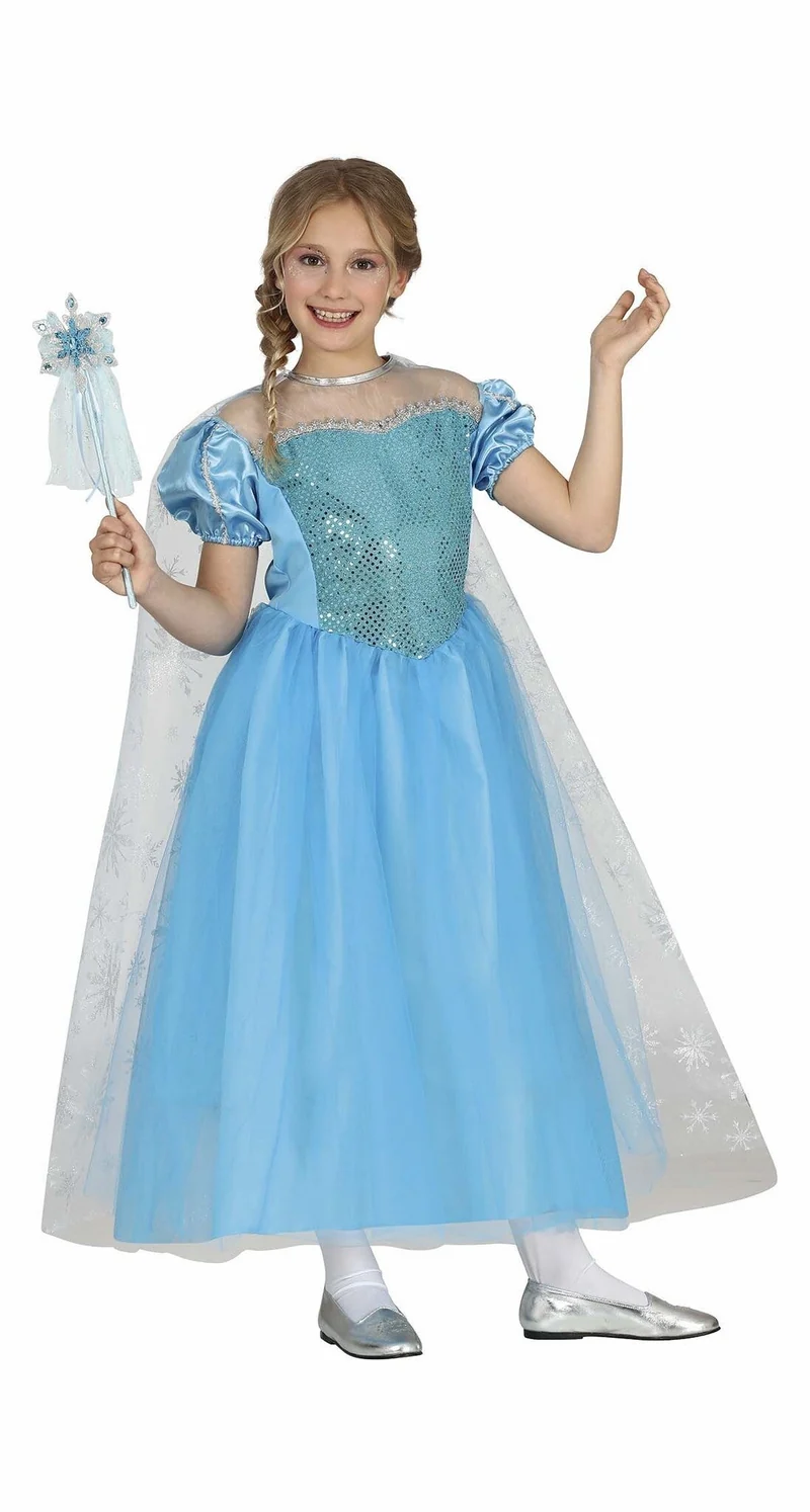 Frozen Prinsessenjurk Meisje – Jurk met Cape