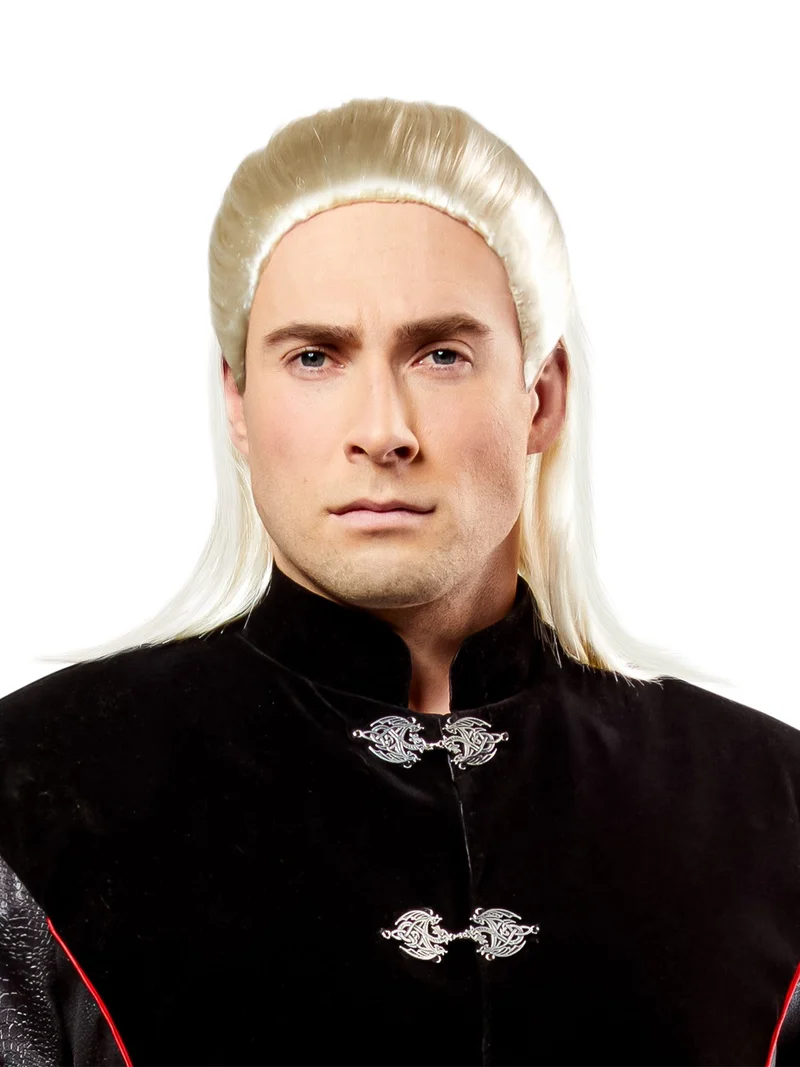 Daemon Targaryen Pruik – House of the Dragon Blonde Pruik