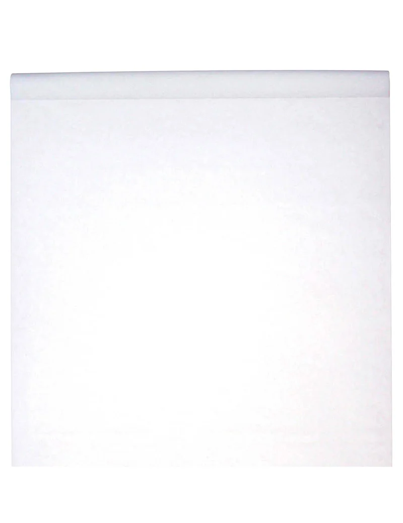Tischdecke aus Vliesstoff WeiÃŸ (Rolle) 1,20 x 10 m