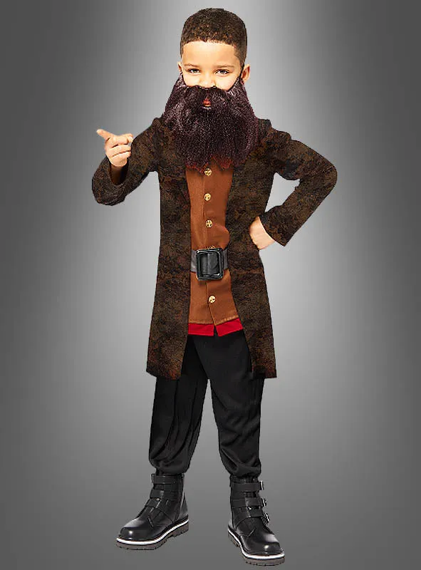 Kinder Hagrid Kostüm aus Harry Potter