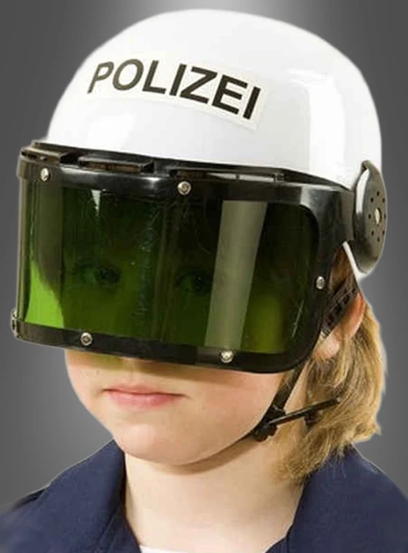 Polizei Helm Kinder mit Visier