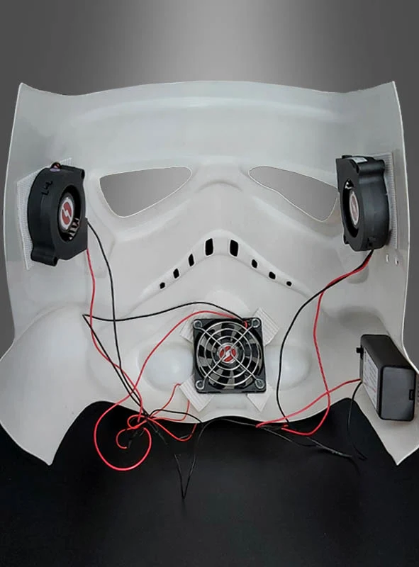 Lüfter System für Masken und Helme
