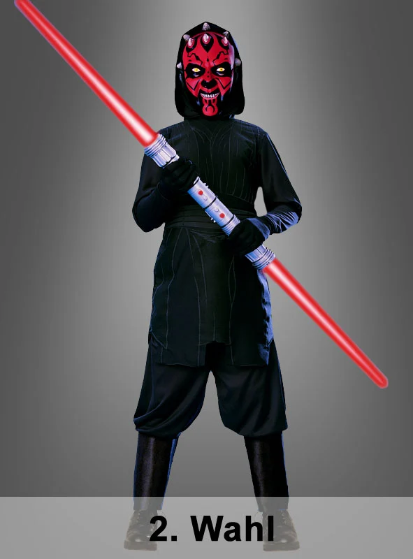 Darth Maul Kinderkostüm 2. Wahl ohne Maske 140-146
