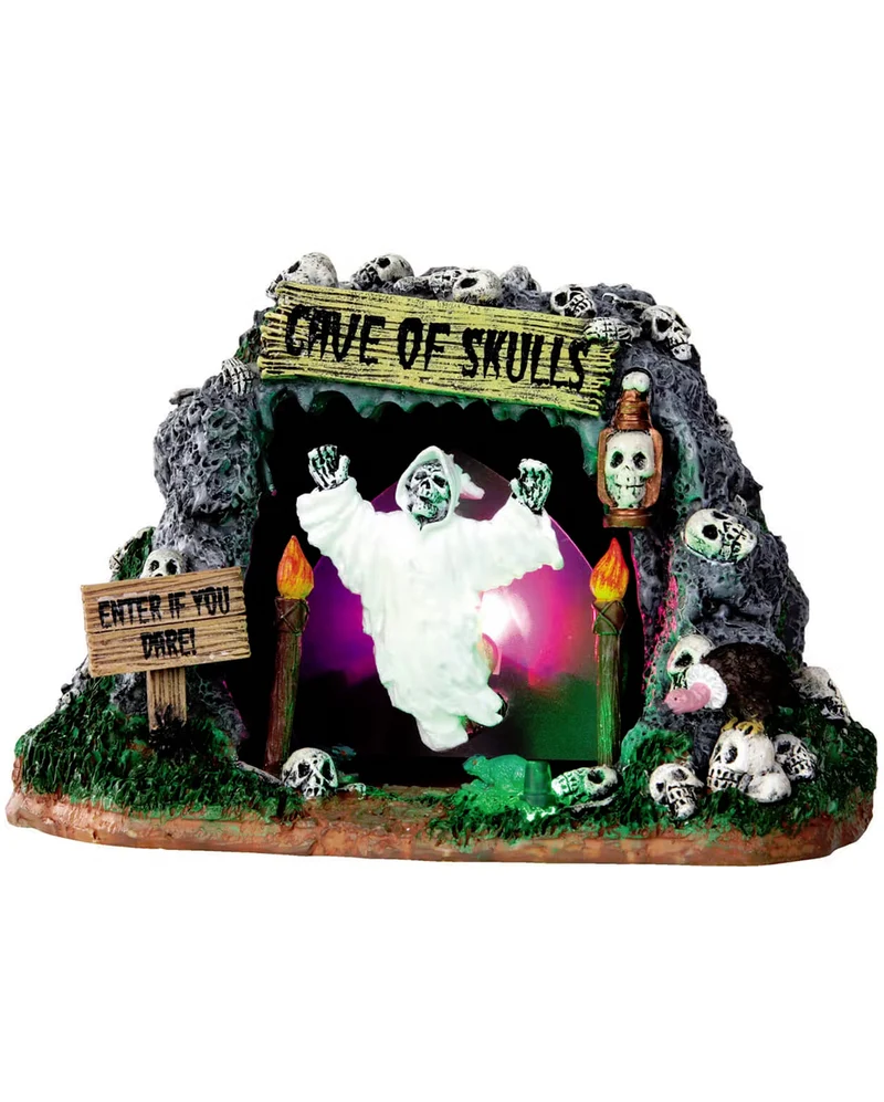 Lemax Spooky Town - Cave of Skulls