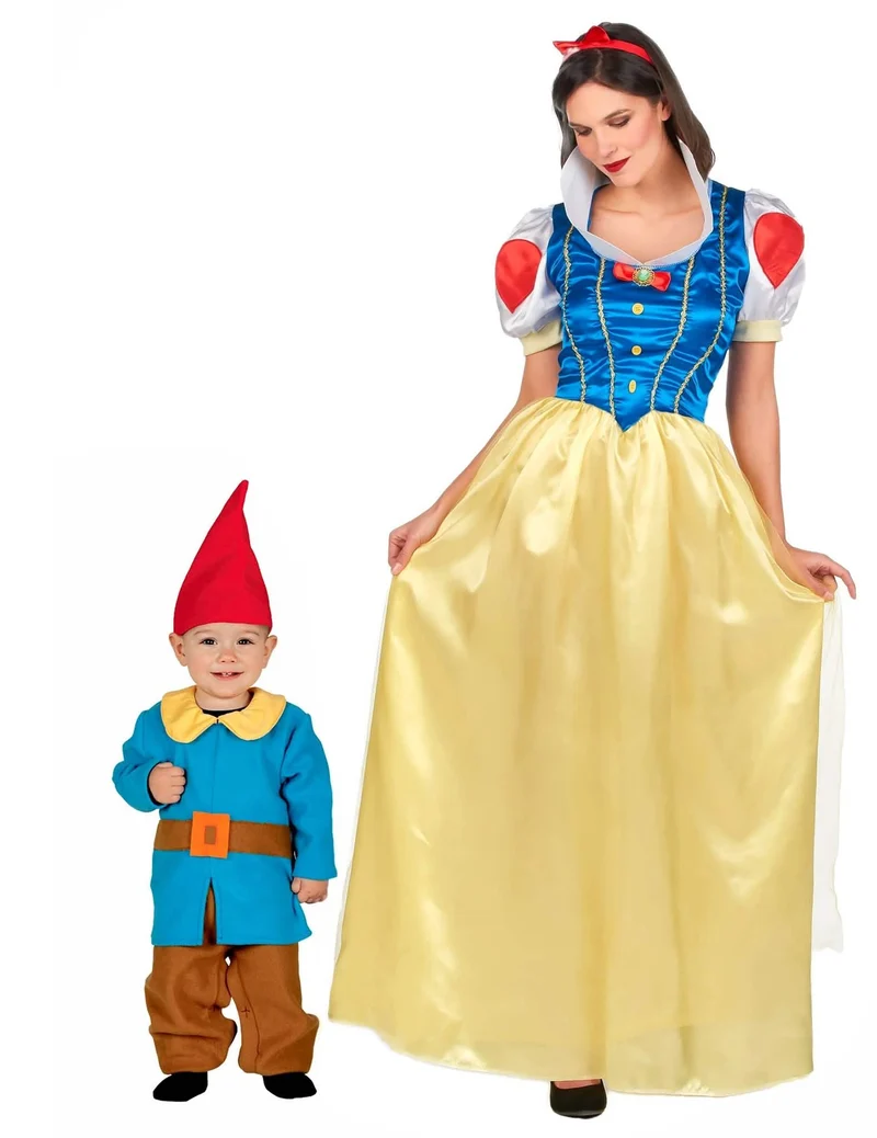 Märchen-Paarkostüm Mutter & Kind-Verkleidung für Fasching bunt