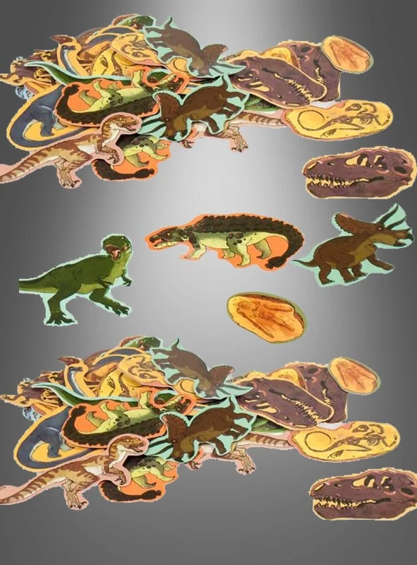 Dino Konfetti Tischdeko 39 Teile