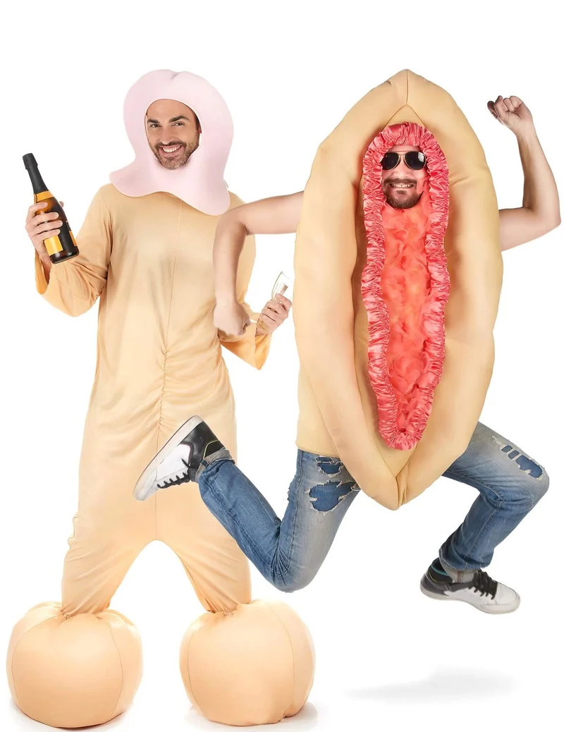 Penis und Vagina Kostüm für Erwachsene