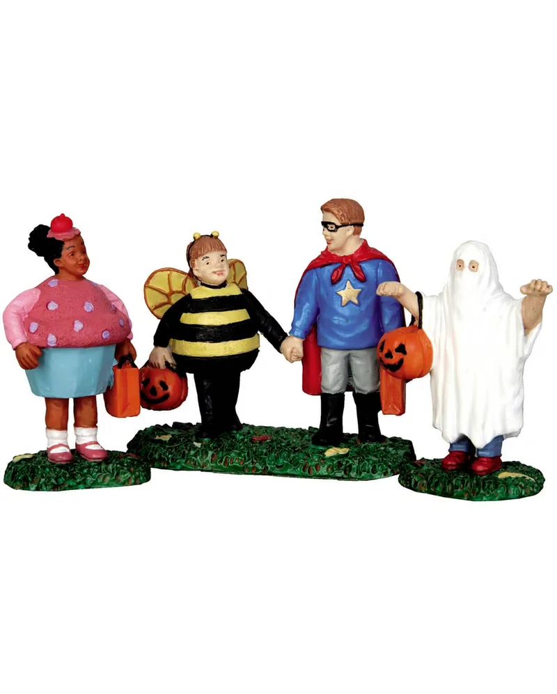 Lemax Spooky Town - Süßes oder Saures Truppe 3 St.