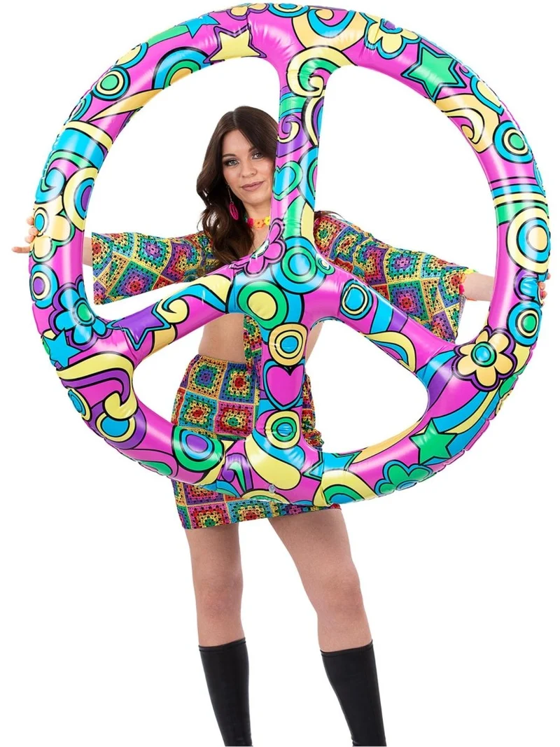 Aufblasbarer Hippie-Ring 1,1m