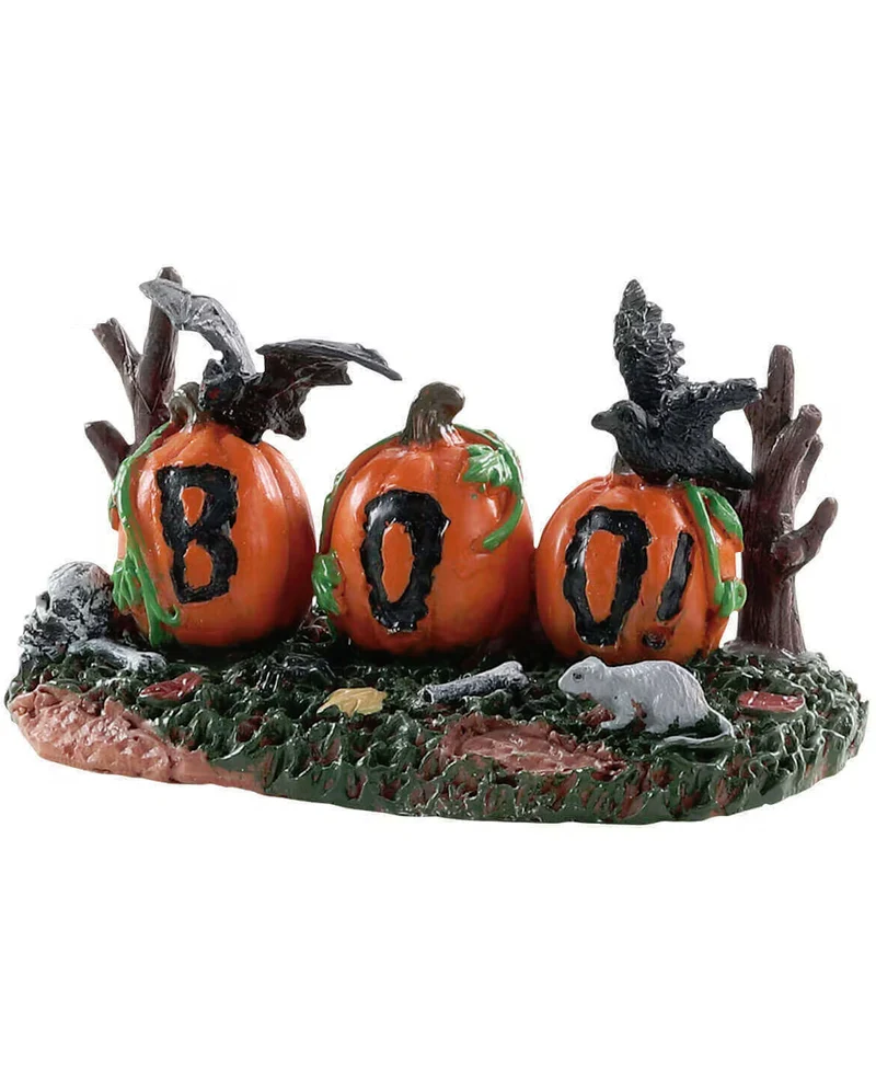 Lemax Spooky Town - Boo Pumpkins