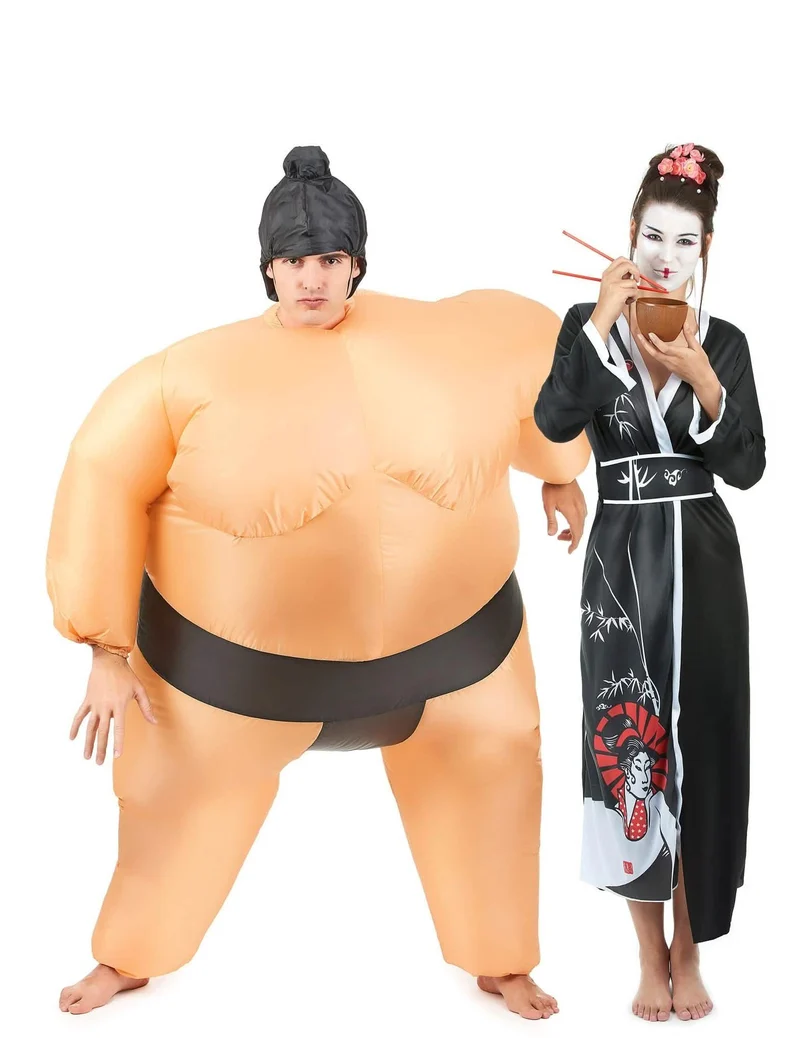 Paarkostüm Sumo und Geisha!