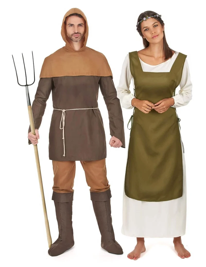 Kostüm Mittelalterliches Bauernpaar
