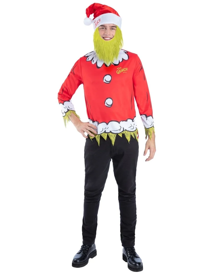 Der Grinch Accessoires Set Männer 3 Stück