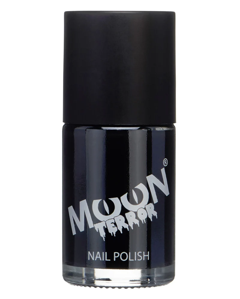 Mitternacht schwarzer Moon Terror Halloween Nagellack
