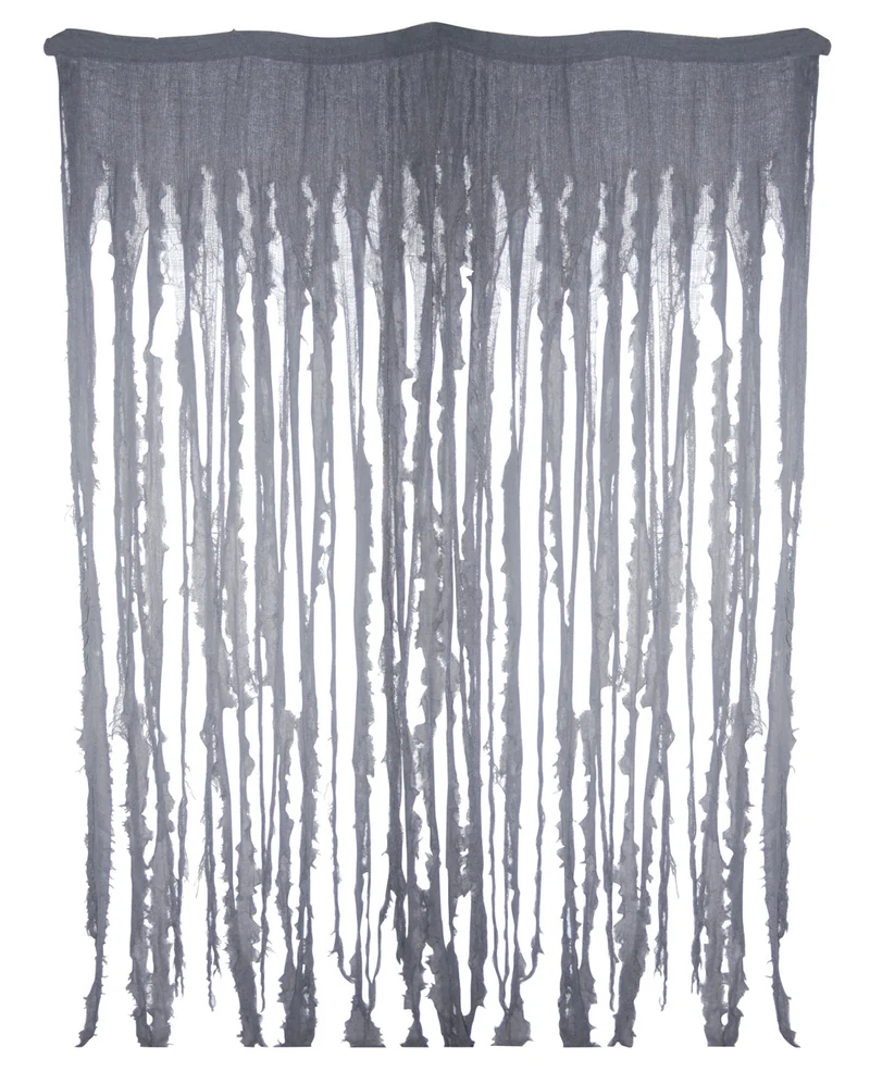 Unheimlicher Halloween Fetzenvorhang 240x175cm