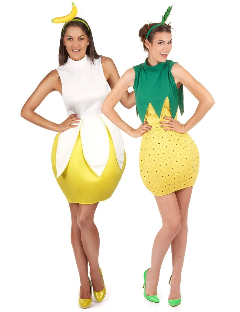 Paar Obstkostüm für Damen